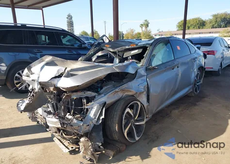2022 Honda Accord Hybrid Sport from USA, damaged, VIN 1HGCV3F27NA022816